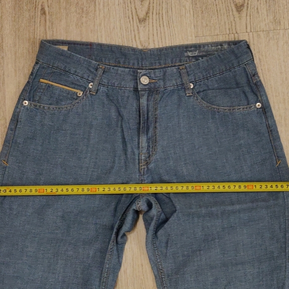 Care Label (Italy) Jeans, cotton + linen, size L 🇮🇹 - Picture 7 of 8